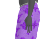 LV Knit Shorts Purp