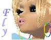 *Fly*   Rainbow Earing