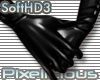 PIX Gloves Soft3 L8TX BL
