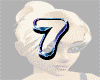 seven(7) natural blond