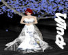 Sakura Wedding Dress blu