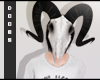 Ram mask - White (M)