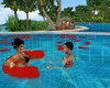 Red Pool Float