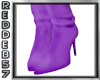 Purple Stiletto Boots