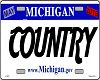 (SRE818) COUNTRY'S PLATE