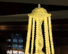 Animated Gold Chandelier
