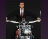 James Bond on Motorcycle