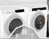 White Laundry Wash/Dryer