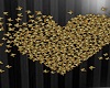 Gold Wall Heart