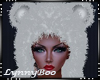 *Piah White Fur Hat