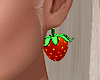 Strawberry Earrings Drv
