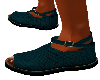 Teal Huaraches sandals