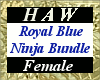 Royal Blue Ninja (B)