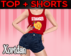 *LK* Top + Shorts