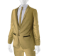 formal gold suit