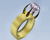 Devil Horn Wedding Ring