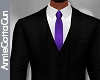 Black Suit ~ Royal Tie