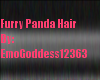 |E|Furry Panda Hair