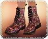 τ| Floral Boots