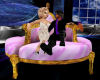 pink royal sofa
