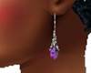 Purple Earrings