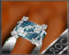*ROC*Blue Diamond Ring M