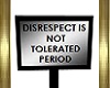 RESPECT SIGN