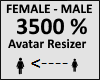Avatar scaler 3500%
