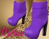 ME33 Purple Ankle Boot