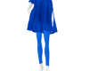 child blue dress