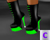 Mystic Neon Green Boot