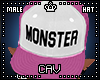Pink Monster Snapback