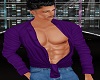 PURPLE SHIRT OPEN