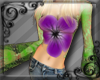 DS+Violet Flower Top
