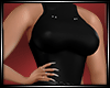 black leather jump suit