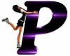 MZ Purple Letter P Pose