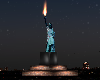 LIBERTY Statue-Fireworks