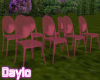 Ɖ"Party Chairs Pink