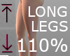 110% Long Legs Scale
