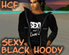 HCF Sexy Black Hoody 1