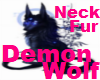 Demon Wolf Neck Fur