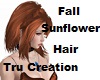 Fall Sunflower Hair