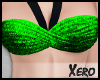 ✘. Green Halter