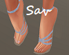 Lt Blue Sandals