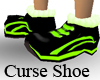 Neon Green Curse Shoe