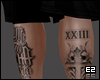 Ez| Legs Tattoos