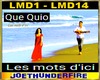 Les mots d'ici