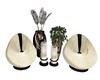 FAUTEUILS BLANCS