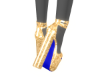 Anim. Gold Glitz Blue B
