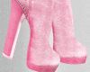 Sparkly Pink Boots
